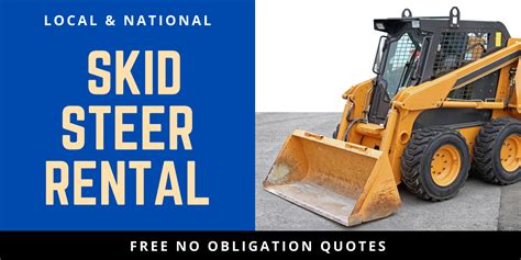 cost of skid steer rental